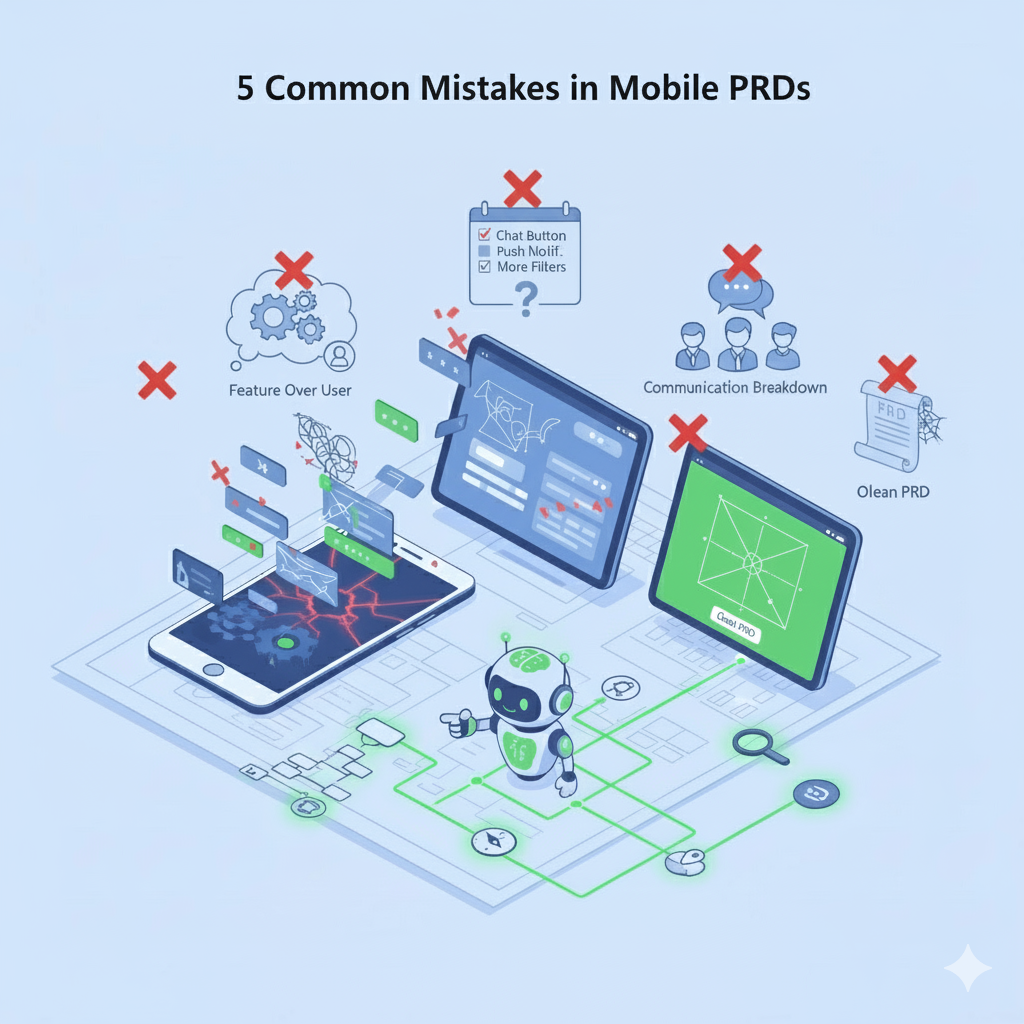 5 Common Mistakes in Mobile PRDs — and How to Avoid Them
