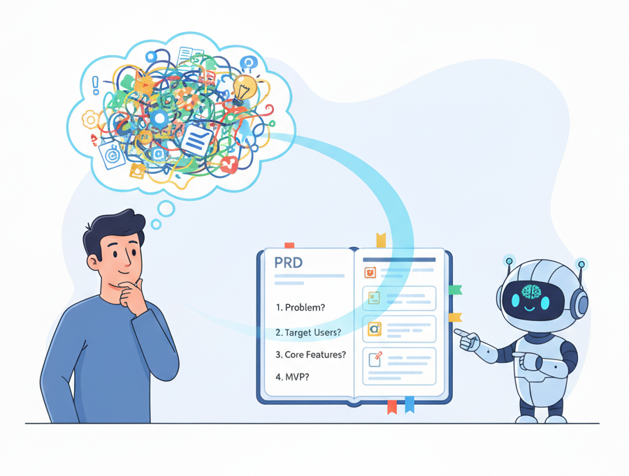 When You Have an Idea but Can’t Organize It — What a PRD Actually Fixes