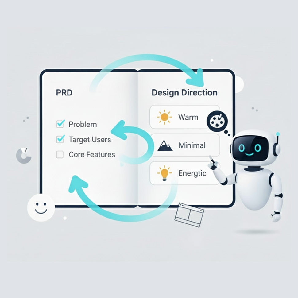 Design Direction Starts with the PRD — The UI/UX Basics Most Beginners Miss
