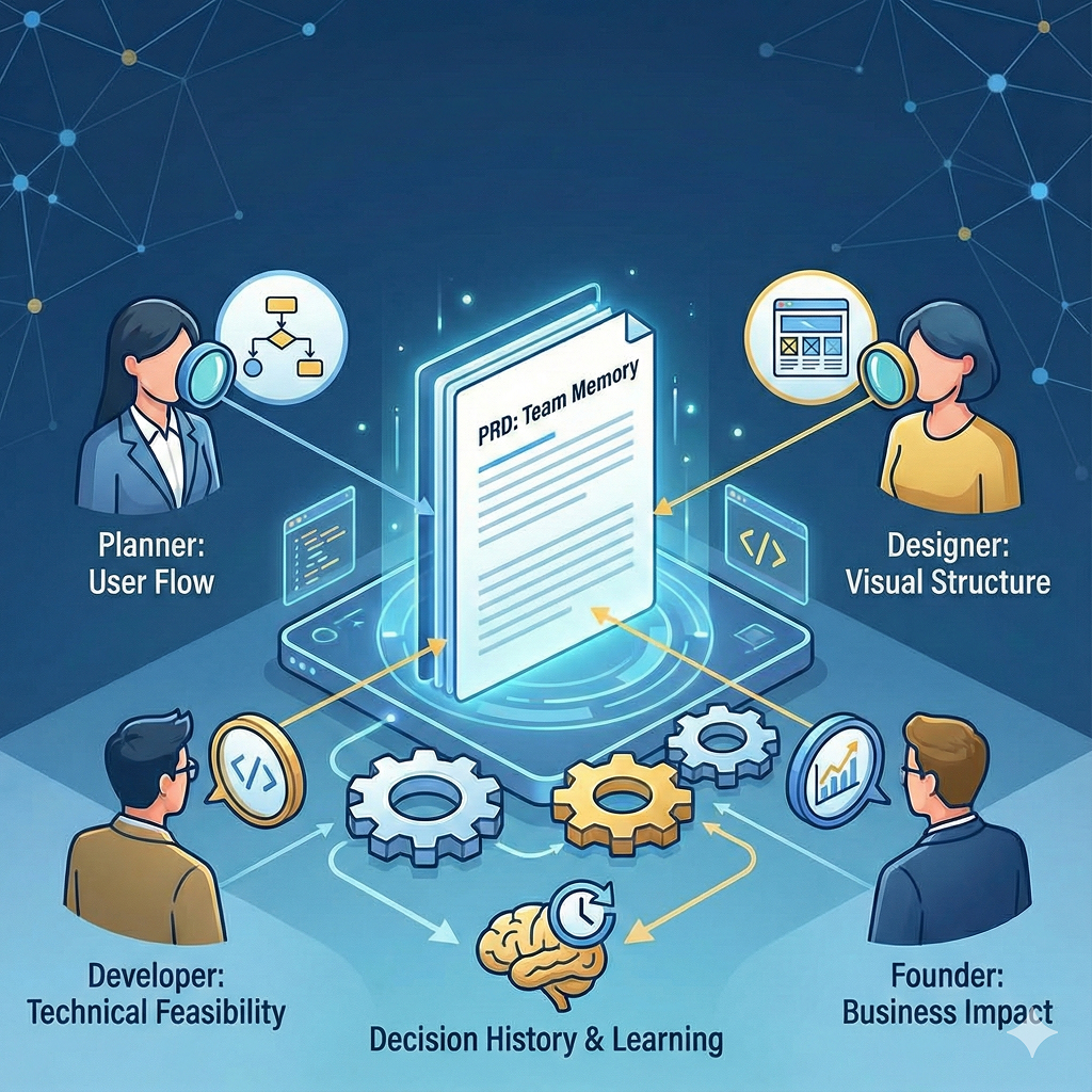 PRD Is the Memory of the Team — A Team Without Documentation Repeats the Same Mistakes