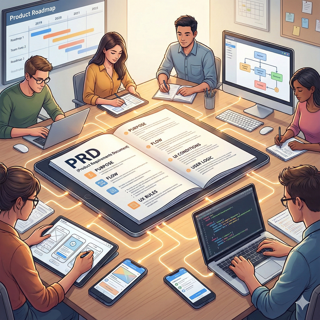 Our Team Works With the PRD Open — How We Use PRDs in Real Product Work