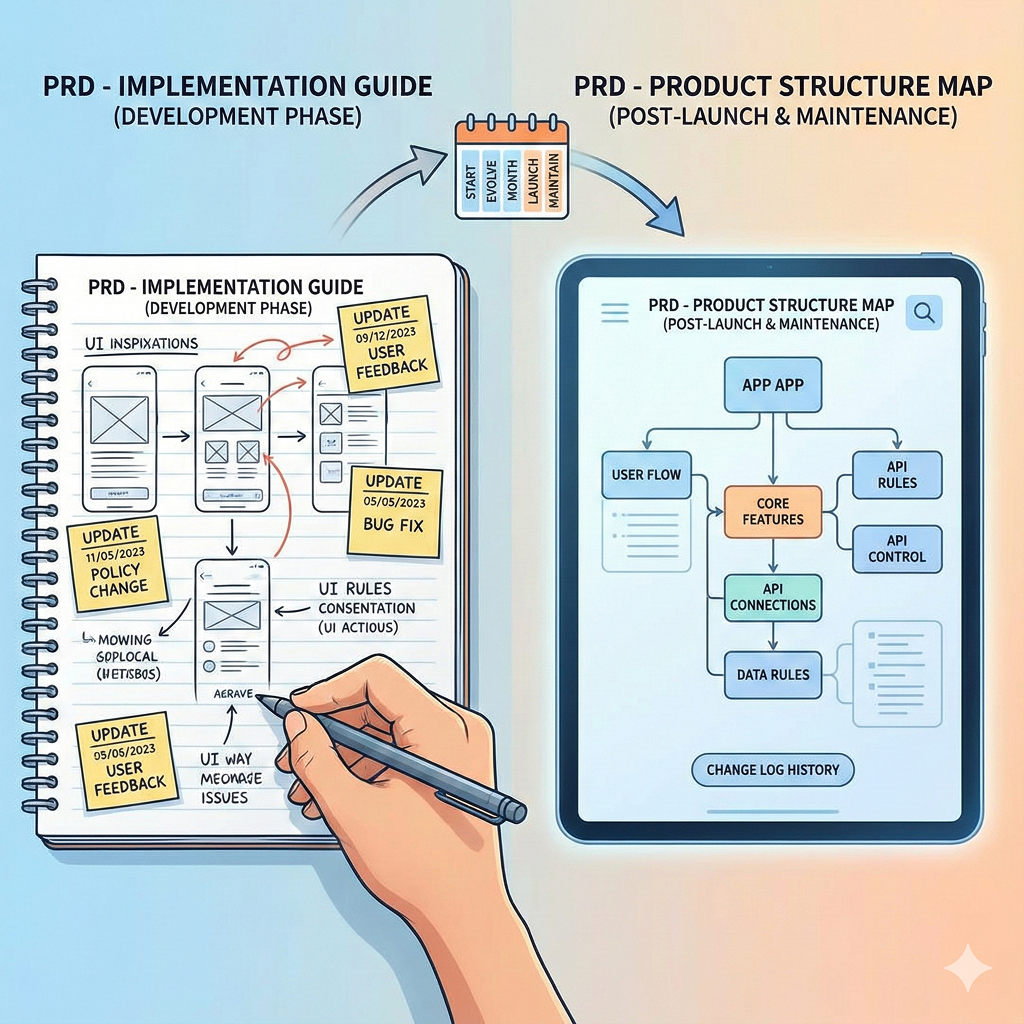 How to Manage an Evolving PRD — How PRDs Change Throughout the Development Process